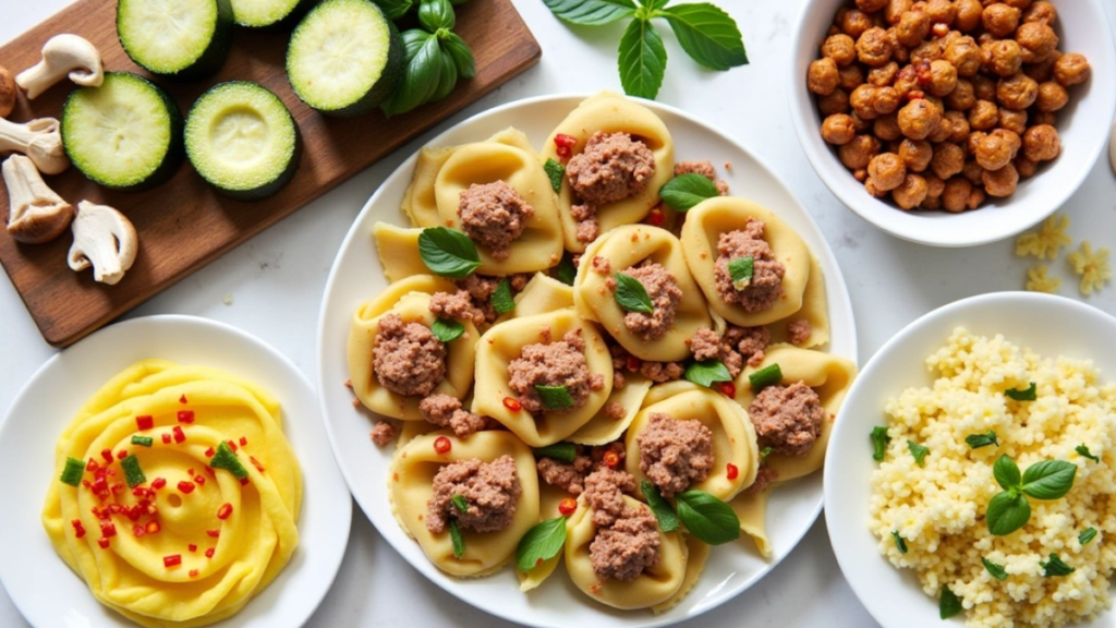 Variations and Substitutions for Philly Cheesesteak Tortellini